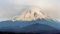 Mount Fuji Sunrise at Japan Winter Season