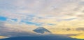 .Mount Fuji sunset, Japan Royalty Free Stock Photo