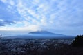 Mount Fuji Under Sky