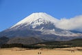 Mount Fuji in the winter