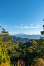 Mount Fuji, the World Heritage. Beautiful scenery view Royalty Free Stock Photo