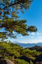 Mount Fuji, the World Heritage. Beautiful scenery view Royalty Free Stock Photo