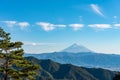 Mount Fuji, the World Heritage. Beautiful scenery view Royalty Free Stock Photo