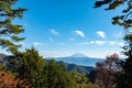 Mount Fuji, the World Heritage. Beautiful scenery view Royalty Free Stock Photo