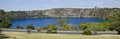 Mount Gambier blue lake Royalty Free Stock Photo
