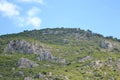 Mount Gerania in Greece. Royalty Free Stock Photo