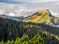 Mount Giewont in the Tatra mountains