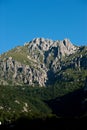 Mount Grigna, seen from Ballabio Lecco Royalty Free Stock Photo