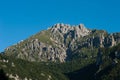 Mount Grigna, seen from Ballabio Lecco Royalty Free Stock Photo