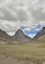 Mount Gumbok Rangan (Gonbo Rangjon). A Tibetan Buddhist sacred mountain which is located in Darcha-Padum trek route