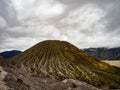 Mount Gunung Batok Volcano next to the Bromo, Indonesia on Java Royalty Free Stock Photo