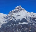 Mount Hahnen in the Swiss Alps