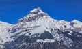 Mount Hahnen in the Swiss Alps