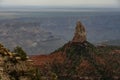 Mount Hayden Standing High Over The Grand Canyon Royalty Free Stock Photo