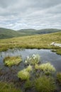 Mount Helvellyn, 950 metres high above Lake Ullswater. Royalty Free Stock Photo