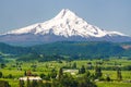 Mount hood and hood river valley Royalty Free Stock Photo