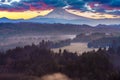 Mount Hood from Jonsrud viewpoint Royalty Free Stock Photo