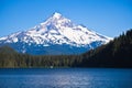 Mount Hood and Lost Lake Royalty Free Stock Photo