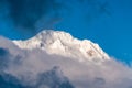 Mount Hood, Oregon During A Winter Sunset Royalty Free Stock Photo