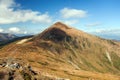 Mount Hoverla or Goverla, Ukraine Carpathian mountains Royalty Free Stock Photo