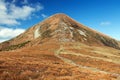 Mount Hoverla or Goverla, Ukraine Carpathian mountains Royalty Free Stock Photo