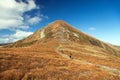 Mount Hoverla or Goverla, Ukraine Carpathian mountains Royalty Free Stock Photo