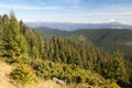 Mount Hoverla or Goverla, Ukraine Carpathian mountains Royalty Free Stock Photo