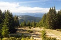 Mount Hoverla or Goverla, Ukraine Carpathian mountains Royalty Free Stock Photo