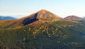 Mount Hoverla or Goverla, Ukraine Karpathian mountains Royalty Free Stock Photo