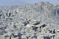 Mount Huangshan snow Royalty Free Stock Photo