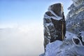 Mount Huangshan snow Royalty Free Stock Photo