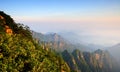 mount huangshan sunrise in July 2007 Royalty Free Stock Photo