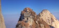 Mount huashan north peak china asia Royalty Free Stock Photo