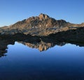 Mount Humphreys reflection Royalty Free Stock Photo