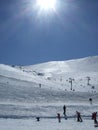 Mount Hutt Ski Fields Royalty Free Stock Photo