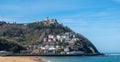 Mount Igueldo in San Sebastian (Donostia) in Spain Royalty Free Stock Photo