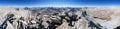Mount Julius Caesar Summit Panorama Royalty Free Stock Photo