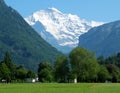 Mount Jungfrau, Switzerland Royalty Free Stock Photo