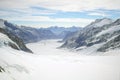 Mount Jungfrau Top of Europe, Switzerland Royalty Free Stock Photo