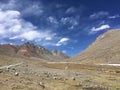 Mount Kailash Kora in Spring in Tibet in China.