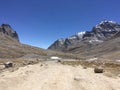 Mount Kailash Kora in Spring in Tibet in China.