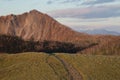 Mount Kamui and Mount Shari in the background