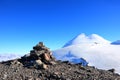 Mount Kazbek Royalty Free Stock Photo