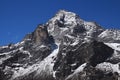 Mount Khumbi Yul Lha also named Khumbila. God in the Sherpa cult Royalty Free Stock Photo