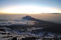 Mount kilimanjaro Royalty Free Stock Photo