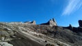 Mount Kinabalu facade Royalty Free Stock Photo