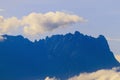 Mount Kinabalu the highest mountain in Southeast Asia Royalty Free Stock Photo