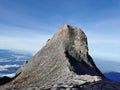 Mount Kinabalu - St. John's Peak is a mountain in Malaysia, with an elevation of 4090 metres (13419 ft). Royalty Free Stock Photo