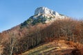 Mount Klak, autumnal view from Mala Fatra mountains