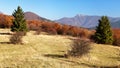 Mount Klak, Mala Fatra from Strazovske vrchy, Slovakia